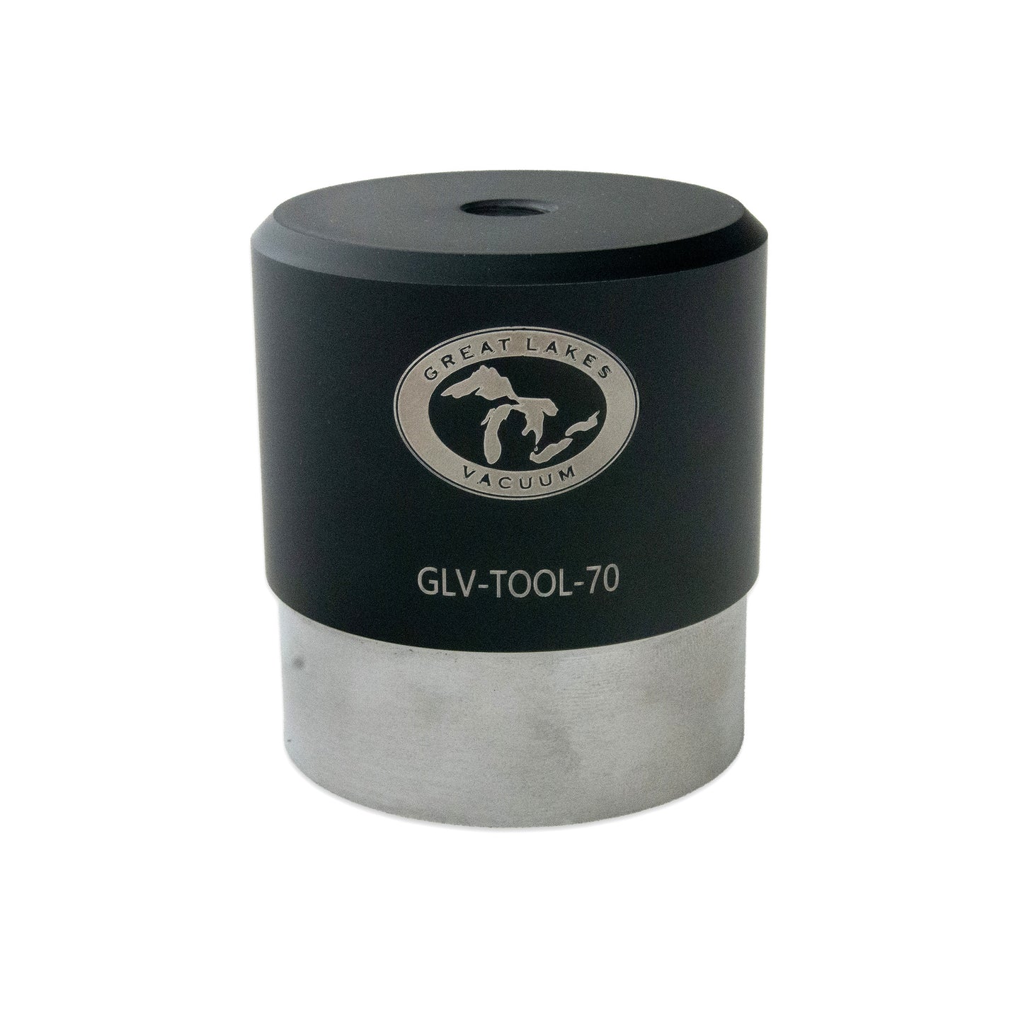 This seal installation tool is used to press the GLV-085051013 seal into the endplate on the Stokes® 607, 615 and 622 vacuum blowers.