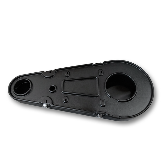 This belt guard assembly is used on the GLV 3.0 and Stokes® 412H-11 and 612MB-30 vacuum pumps. Equivalent to OEM part # 408-867-004